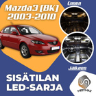 Mazda 3 (BK) Sisätilan LED-sarja 12-osainen - pikkukuva 1