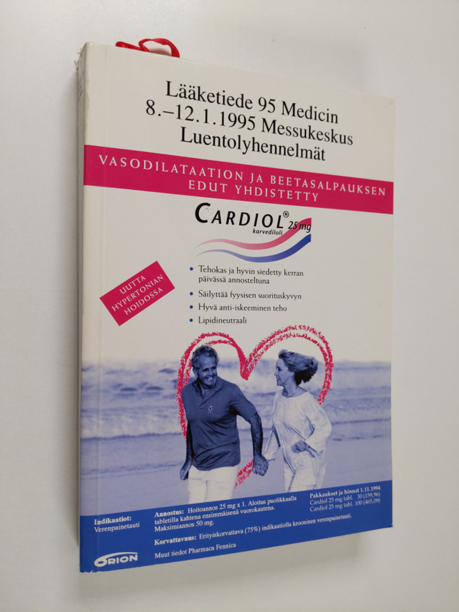 Lääketiede 95 Medicin : 8.-12.1.1995 Messukeskus luentoly...