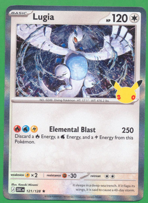 Pokémon Lugia 30th