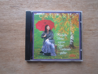 Cantares - Marjatta Airas, soprano, Jari Tarjasalo guitar CD