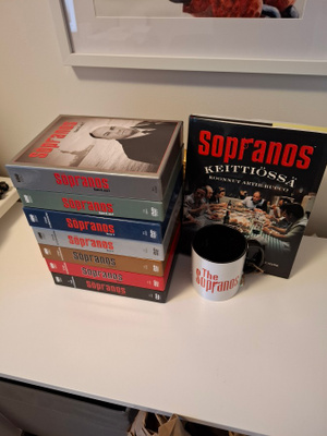 The Sopranos 1-6+Keittokirja+Kahvimuki