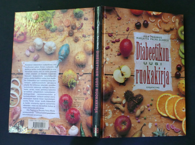 Aila Paganus: Diabeetikon uusi ruokakirja