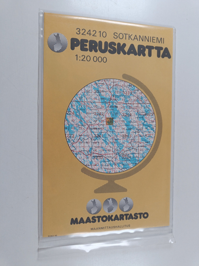 Peruskartta 1:20000, N:o 3242 10 : Sotkanniemi