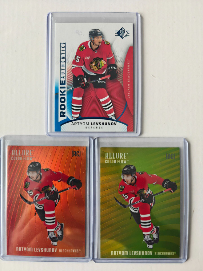 Artyom Levshunov 2025-26 rookie lotti