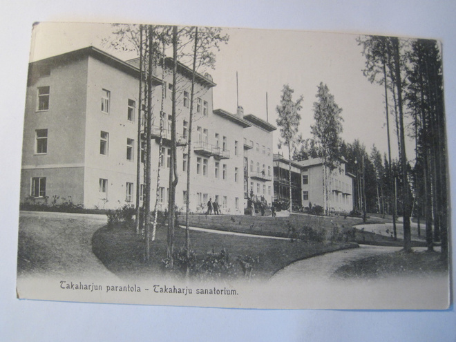VANHA Postikortti Punkaharju Takaharju 1906