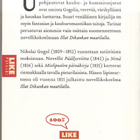 Nikolai Gogol: Kadonnut kirje (Like-pokkari 2004) - pikkukuva 2