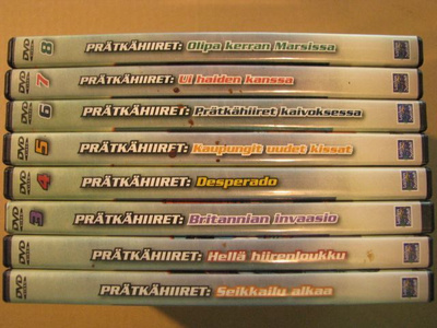 PRÄTKÄHIIRET 1 - 8 ( koko sarja )