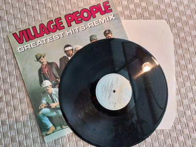 LP Village People  - Greatest  hits remix