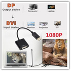 HD 1080p DisplayPort DP - DVI sovitin - pikkukuva 2