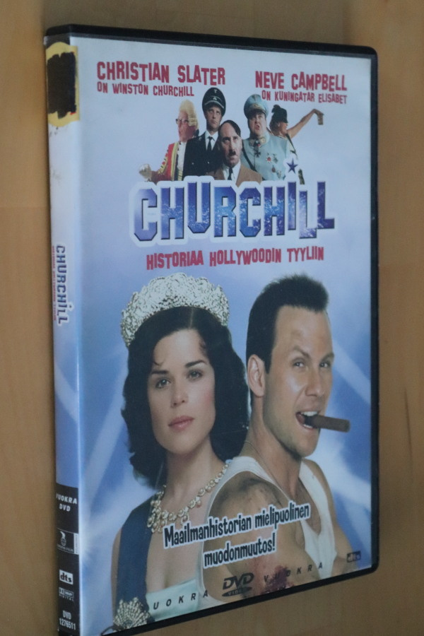 DVD Churchill ( 2004 Christian Slater Neve Campbell )
