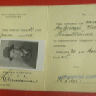 Henkilökortti - Valtioneuvoston Kirjapaino 1945 (K6) - pikkukuva 2
