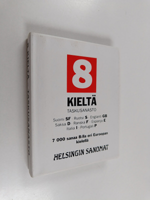 8 kieltä : taskusanasto