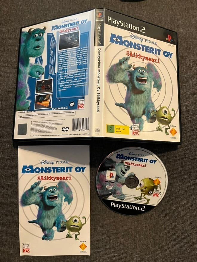 Monsterit OY - Säikkysaari PS2 (Puhumme Suomea)