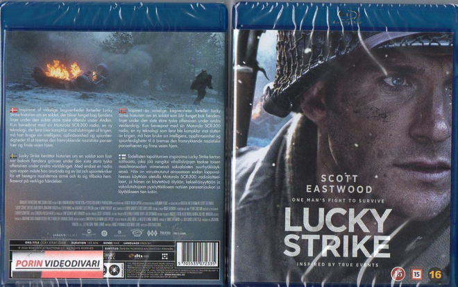 (UUTUUS) Lucky Strike	(540)	UUSI	-FI-	BLU-RAY			scott eastwo