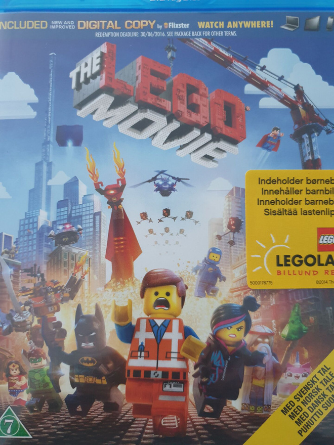 THE LEGO MOVIE BLU-RAY SUOMIPUHE