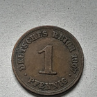 Deutsches Reich 1 pfennig 1907 D - pikkukuva 1