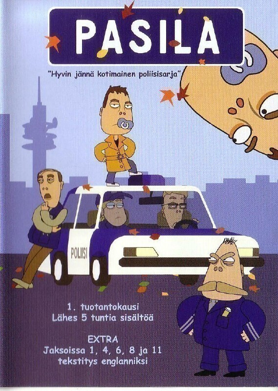 dvd, Pasila - 1. kausi [komedia, animaatio]