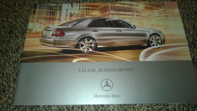 Esite Mercedes W211 E-sarja Business Edition 2007