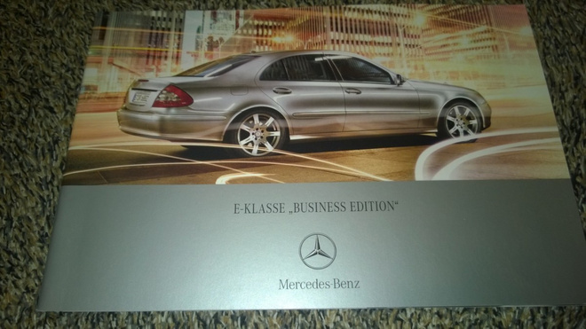 Esite Mercedes W211 E-sarja Business Edition 2007