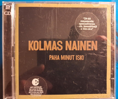 Kolmas Nainen - Paha minut iski / Live 1987 (2CD)