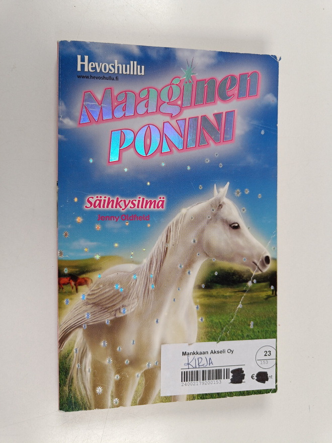 Jenny Oldfield : Maaginen ponini 3 :  Säihkysilmä
