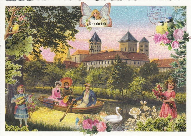 Osnabrück, tuomiokirkko (Tausendschön-kortti)