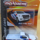 Isuzu D-Max Spark Pick-Up 2D White Blue Red Majorette 1:61 - pikkukuva 2