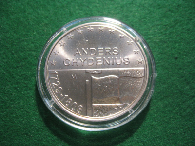 Suomi 10e hopea juhlaraha Anders Chydenius - 2003