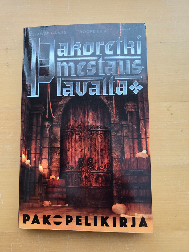 ROOPE LIPASTI : PAKOPELIKIRJA v 2022