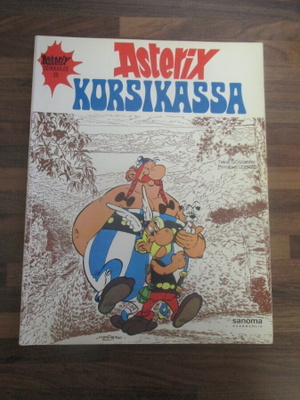 ASTERIX KORSIKASSA ( 1.p v 1975 hyväkuntoinen