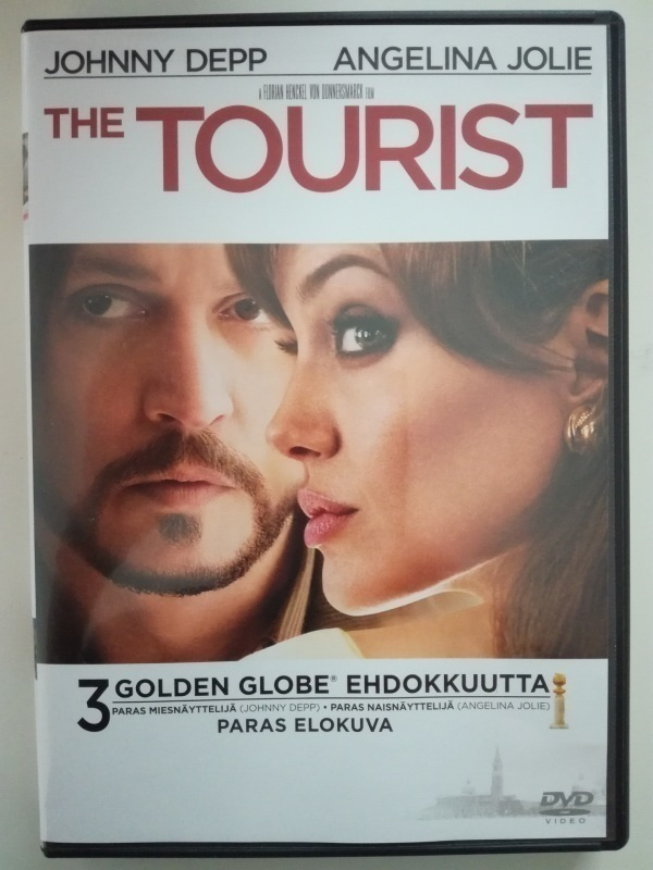 The Tourist, Angelina Jolie-Johnny Depp - DVD
