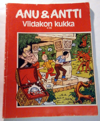ANU & ANTTI 4/1983 - Viidakon kukka - Willy Vandersteen