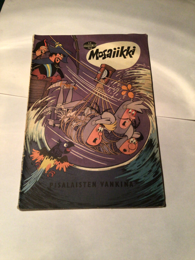 Mosaiikki sarjakuvalehti 11/64 mosaik comicheft