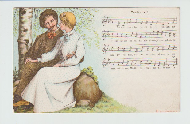Postikortti, MUSIIKKI- SARJA, TUULAN TEI!