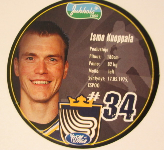 Ismo Kuoppala Blues pyöreä kiekkojuustokortti