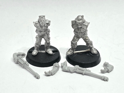 WH40K - 2kpl Imperial Guard Infantry (1989) [S142]