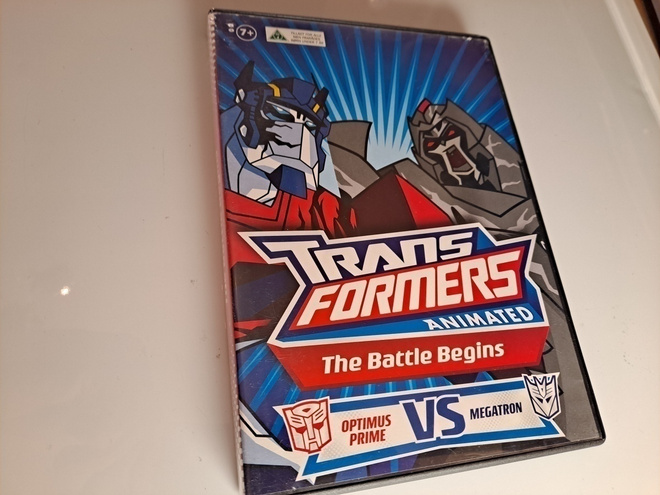 Transformers Animated The Battle Begins (DVD)