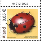 Ål 2006 Kovakuoriaisia 0,65 € välilöpari numero ** LaPe 260 - pikkukuva 1