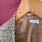 Brioni pikkutakki, Made in Italy, glencheck, Louis Boston - pikkukuva 3