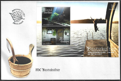 FDC Åland 2017  ÅBL 16 Pienoisarkki  LaPe ÅL 428-429