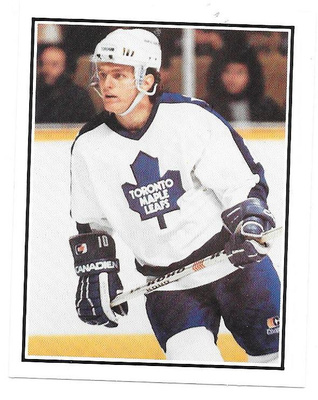 1987-88 Toronto Maple Leafs TeamIssue #17 Vincent Damphousse