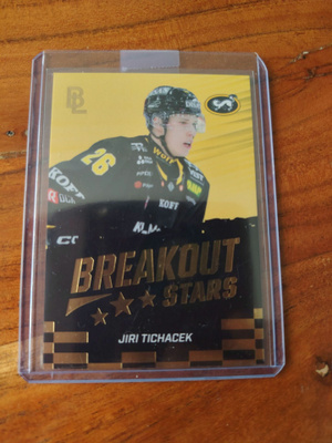 Blueline 26-27 S1 Breakout Stars Gold/200 Jiri Tichanek