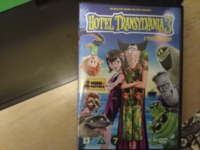 DVD hotel Transylvania 3