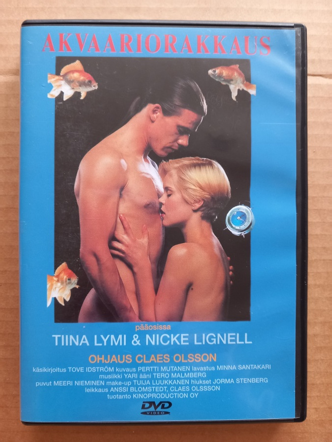 Akvaariorakkaus Suomi dvd