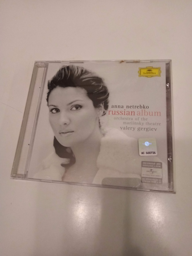 CD ANNA NETREBKO - RUSSIAN ALBUM  ( Sis.postikulut )