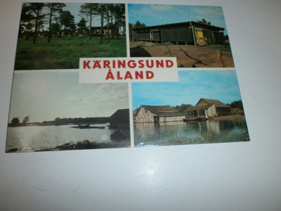 Åland, Käringsund, nelikuvakortti, ei p.