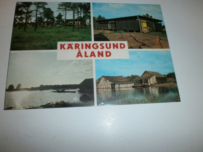 Åland, Käringsund, nelikuvakortti, ei p.
