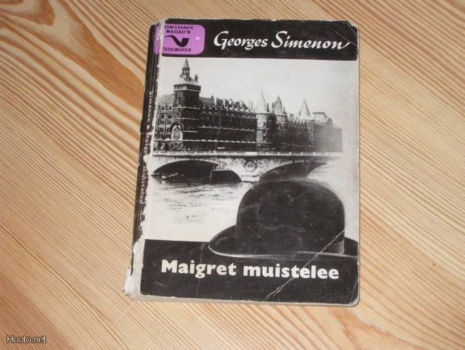 Simenon, Georges: Maigret muistelee 1. p nid. v. 1958