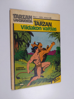 Tarzan lahjakirja 1/1979 : Viidakon valtias