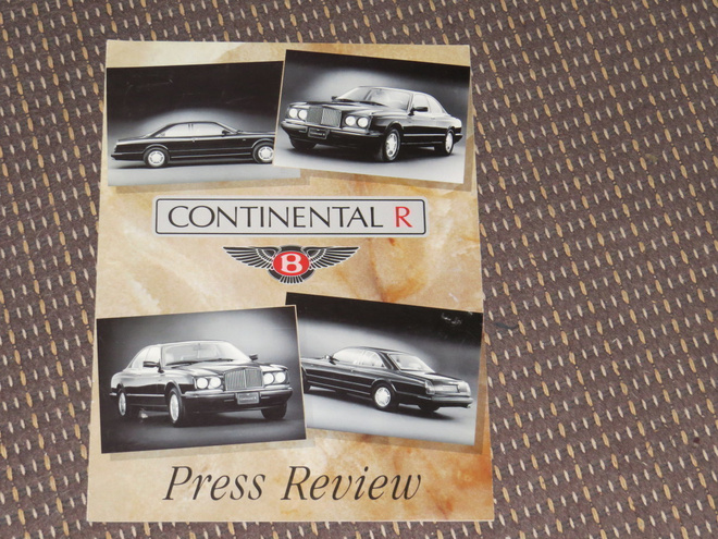 1991 Bentley Continental R esite - KUIN UUSI